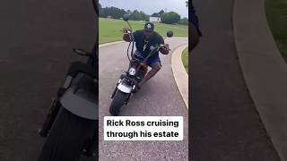 Rick Ross  on the motorbike #rickross #shortvideo #shorts