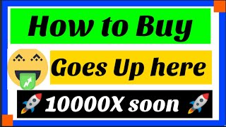 goes up higher token hindi | goes up higher token| goes up higher coin | guh  token Price prediction