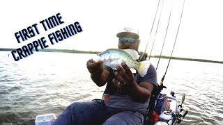 Crappie Fishing at Benbrook Lake plus a magic trick