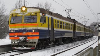 Riga's Elektrichka RVR ER2, the classic Latvian-made electric trains