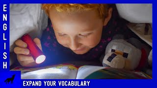 Reading with a Flashlight | English Vocabulary Lesson