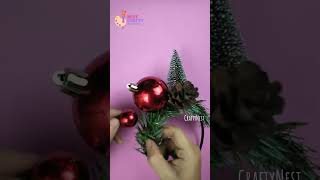 [Full video] Christmas Mane Ideas  #shorts #DIY #CraftyNest #craft