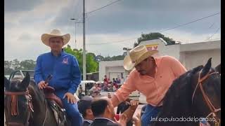 José Manuel Figueroa gran cabalgata en las rosas, Chiapas 😍😍😍