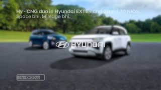 Advaith Hyundai | Hyundai Exter | Hy-CNG Duo: Space bhi. Miileage bhi.