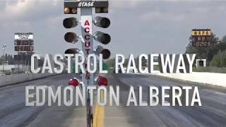 DRAG RACING CASTROL RACEWAY EDMONTON CAMARO CHALLENGER MUSTANG