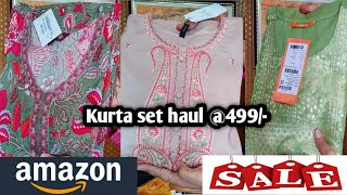 Amazon Diwali Special kurta set haul 🌟 Amazon great Indian festival sale haul