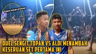 WILDAN,JIDAN & TOPAN Benar² kewalahan ! Serangan vareasi apik Tim ARYAN PUTRA bikin penonton Heboh😱