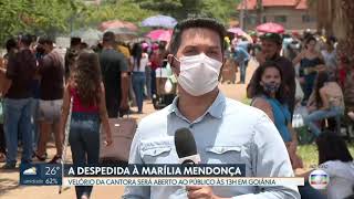 O DFTV 1ª Edição com entrada 'ao vivo' no Ginásio Goiânia Arena, em Goiás