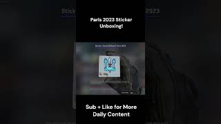 CS:GO Paris Major 2023 Sticker Capsule Unboxing!