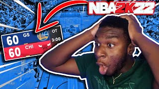 I Had The WILDEST GAME EVER Against The CHEESY Warriors! NBA 2K22 Playnow Online Next Gen Gameplay