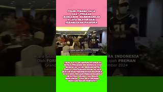 Situasi kekacauan saat Preman membubarkan silaturahmi kebangsaan di hotel Kemang Jakarta