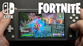 Fortnite on Nintendo Switch Lite #707