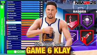 This PRIME KLAY THOMPSON Build is a MENACE on NBA 2K25