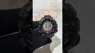 Pro Trek Casio PRG-340 : une montre altimètre de baroudeur, à fonctionnement solaire !