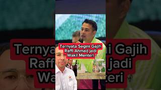 Seginilah Gajih Raffi Jadi Wakil Menteri #raffiahmad #prabowo