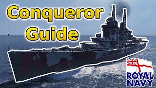 How to play the Conqueror in World of Warships | Wows Conqueror Guide