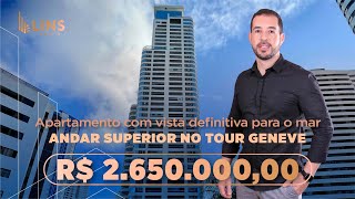 APARTAMENTO DE 225m² NO TOUR GENEVE RESIDENCIAL | VISTA MAR | ALTIPLANO CABO BRANCO | JOÃO PESSOA