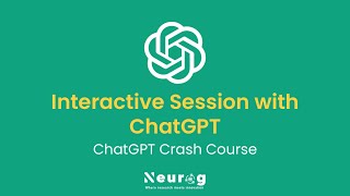 Interactive Session with ChatGPT | Live Demonstration With ChatGPT |  ChatGPT Crash Course