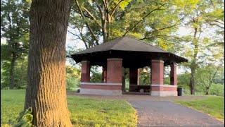 Bicycle ride within Branch Brook Park