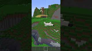 Minecraft Airplane Design #shorts