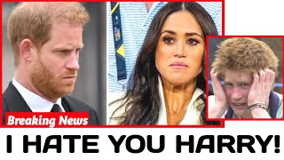 Meghan FURIOUSLY YELLS at Prince Harry After He Announced their DIVORCE: "I HATE YOU HARRY"!