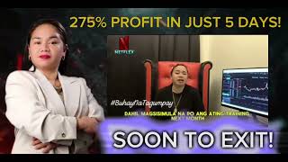 275% PROFIT IN JUST 5 DAYS EXIT PROMO NG NETFLEX SCAM ⛔ CALL CENTER AGENT NOON, SCAM CEO NA NGAYON