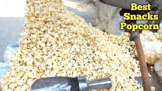 How to make Popcorn? | Most Popular snack items food street Multan ! Easy way to make Popcorn !