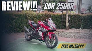 REVIEW CBR 250RR 2017, KATANYA LEBIH KENCENG DARI ZX25????