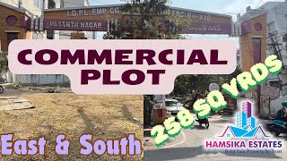 East Face Commercial Plot Sale in Kukatpally | Open Plot in Vasanth Nagar | Commercial Plots in KPHB