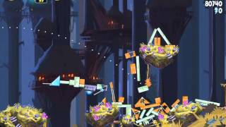 Angry Birds Star Wars Level 5-10 Moon of Endor 3 Star Walkthrough