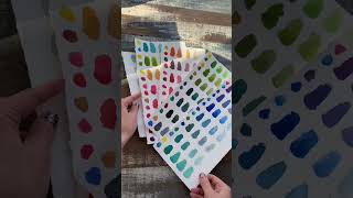 Easy colour chart recipes !