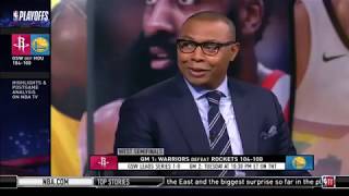 NBA GameTime | Rockets vs Warriors Game 1 Postgame Analysis | April 28, 2019