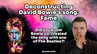 The song David Bowie CO-CREATED with ONE of The Beatles!