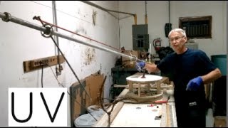 Larry Young Enlarging The Musician (X3) With His 3D Pantograph