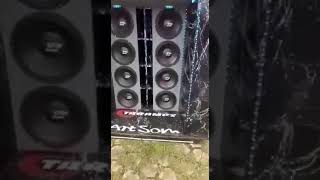 Carretinha tocando com 8F 7Drive 570s e 2 Taramps 3000. Final Scorpion 2022