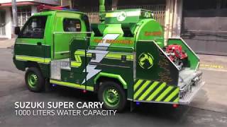 FIREWOLF COMPACT MINI Brand New Suzuki Super Carry Mini Fire Truck