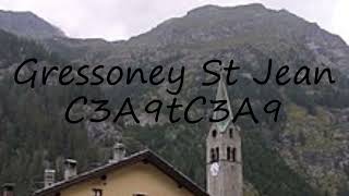 How to pronounce Gressoney St Jean  C3A9tC3A9 in French?