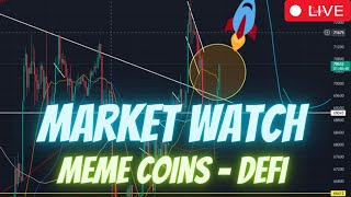 MILADY MEME COIN  JASMY COIN  BTC  $NFK  \ MARKET WATCH \   ***WE ARE LIVE***