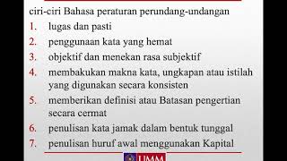 Bahasa Hukum Peraturan Perundang-undangan, Mulai Ciri Hingga Praktiknya