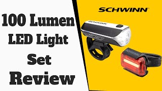 SCHWINN 100 Lumen Quick Wrap Light Set For Any Bike Review