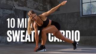 10 MIN HIGH INTENSITY Cardio Workout - No Equipment, Home Workout - Day 24