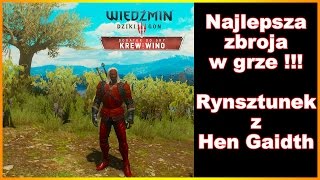 Wiedźmin 3 Najlepsza zbroja w grze + maska | Mistrzowski rynsztunek z Hen Gaidth | Krew i wino HD