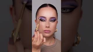 Purple Eye Makeup Tutorial 💜 Makeup Compilation 🤍#eyemakeup #makeuptutorial #eyemakeuptutorial