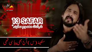 Shahdat Bibi Sakina Whatsapp Status | 13 Safar Whatsapp Status | Irfan Haider Whatsapp Status