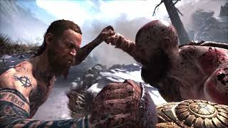 Kratos First Fight With Baldur - God Of War 4K 60FPS