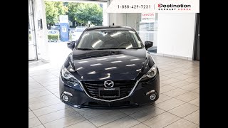 2015 MAZDA 3 GT - FULLY LOADED - HEADS UP DISPLAY! - 34604A