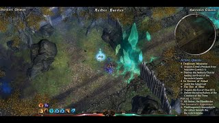 GRIM DAWN FORGOTTEN GODS destroy the Aetherial Barrier,Slay Carraxus Foul take it heart