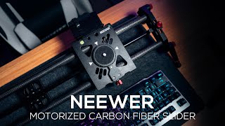 Best CHEAP Slider? - Neewer Motorized Carbon Fiber Slider Review