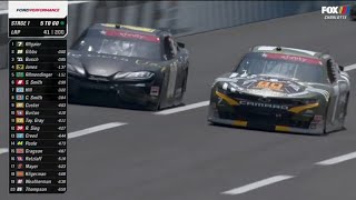 STAGE 1 FINISH - 2024 BETMGM 300 NASCAR XFINITY SERIES AT CHARLOTTE