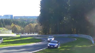 Highlights Touristenfahrten Nordschleife 1.11.14 Almost Crash, Action Drift, Nice Cars